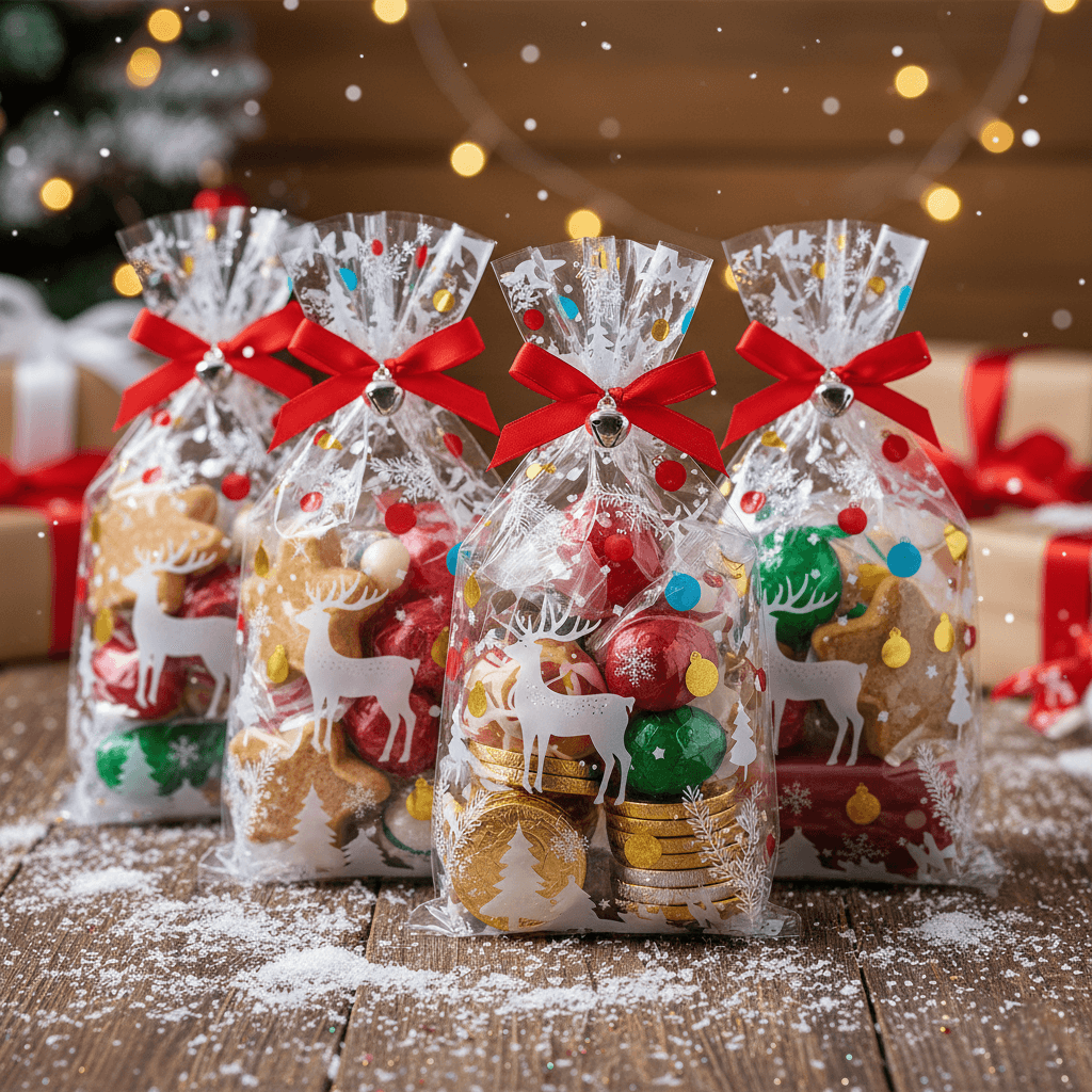 Фасовочные пакеты новогодние - идеальный формат рекламы